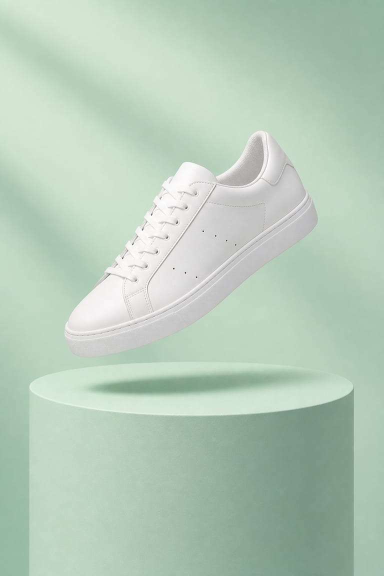 Minimal sneaker — Product shots example